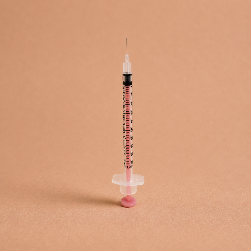 Acufine 32g 0.5ml (0.23mm x 8mm) U-100 Ultra Low Dead Space Fixed Needle & Syringe
